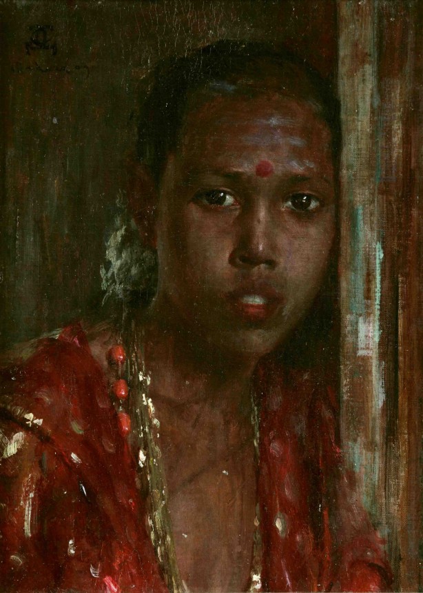 A young Hindu girl