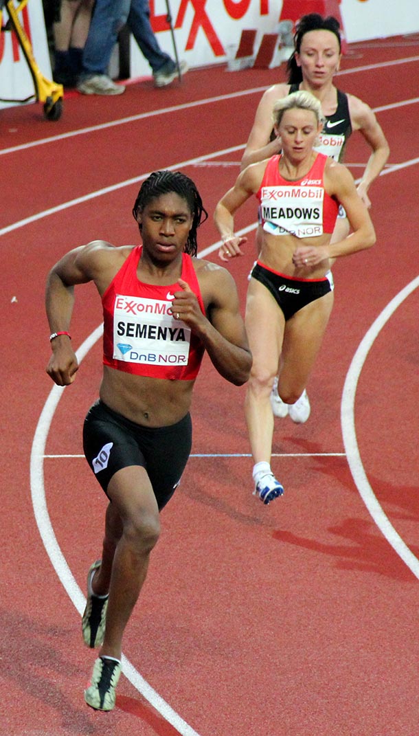 Queen without a Crown Caster Semenya at the 2011 Bislett Games | Photograph: Chell Hill